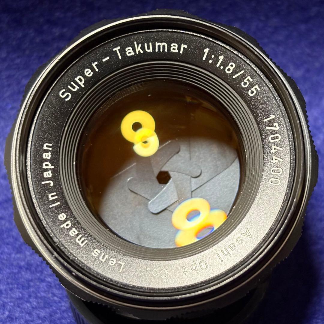 PENTAX Super Takumar 55mm f1.8 後期型 68104