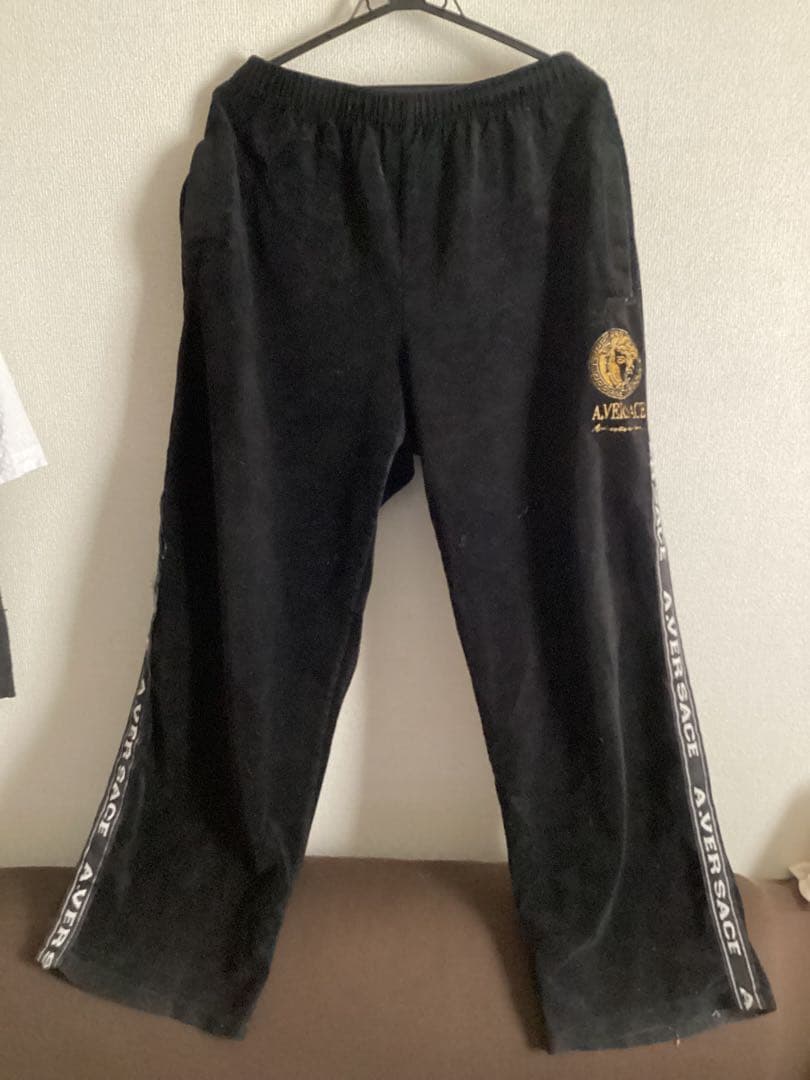 A.versace ヴェルサーチ　ベロア　セットアップ　ブラック
