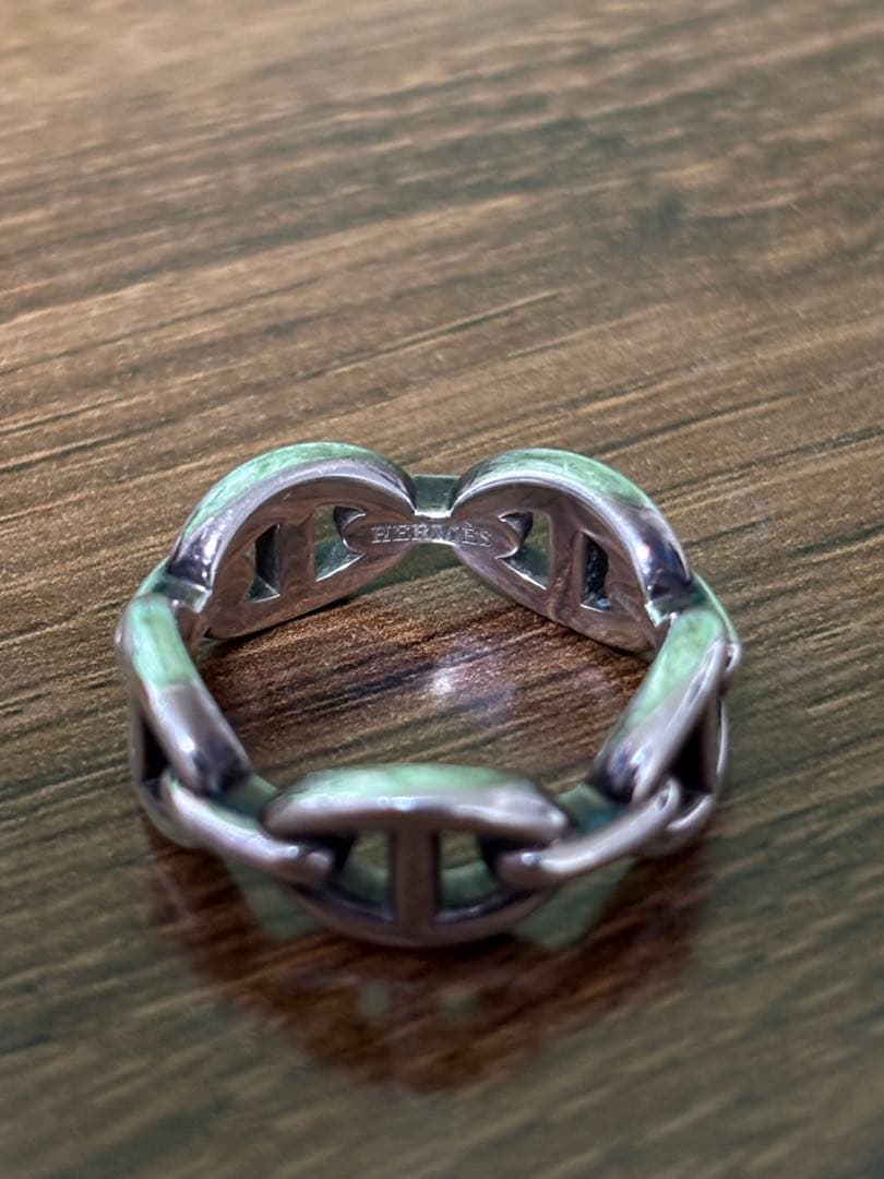 ugさん専門　エルメス シェーヌダンクル リング シルバー 925 #52