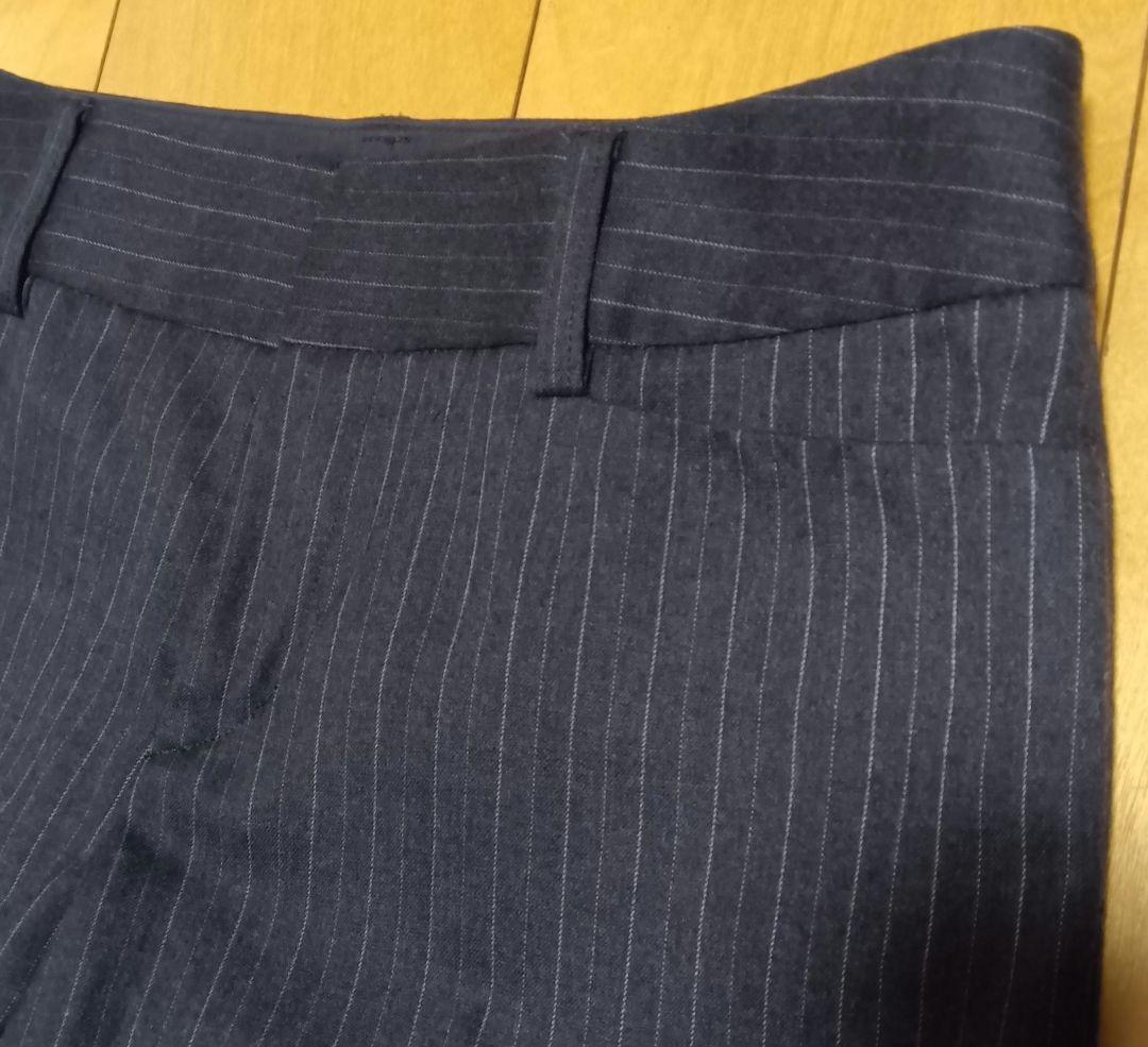 INDIVI　パンツ スーツ　40　セットアップ　上下セット　グレー　日本製