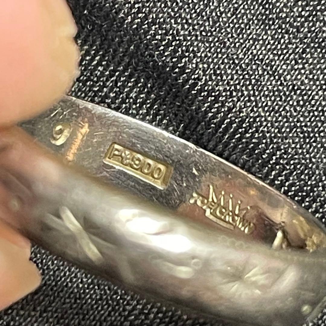 プラチナ　ヴィンテージ　リング　Pt900