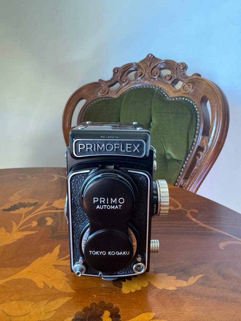 【貴重な完動品】PRIMOFLEX AUTOMAT 二眼レフカメラ 東京光学