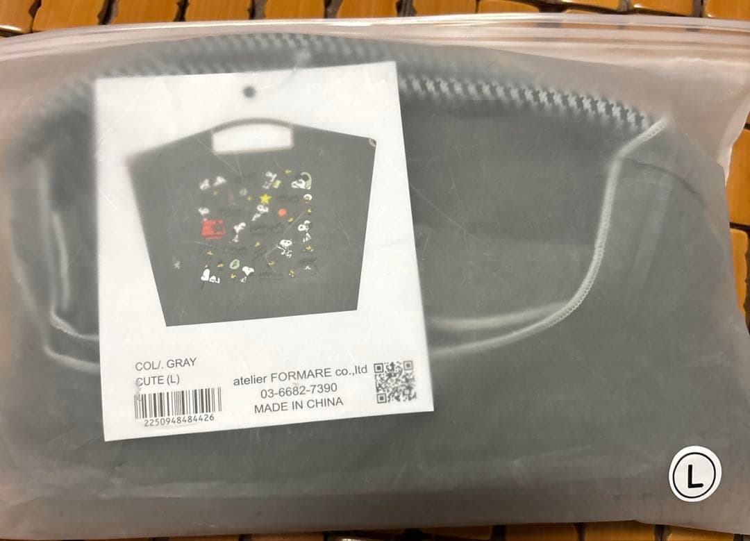 Ball&Chain 阪急 限定 スヌーピー PEANUTS グレー Lサイズ