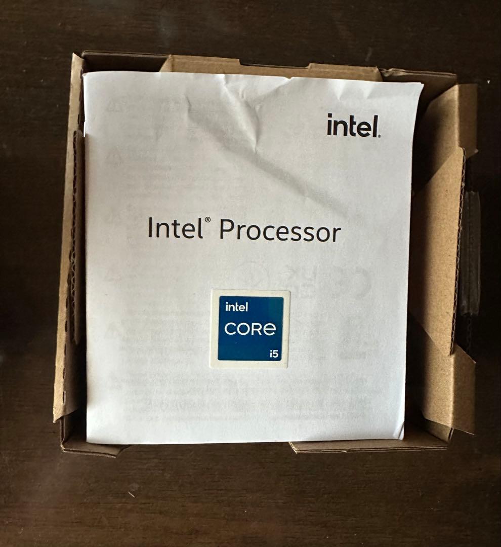 中古　Intel Core i5-12400F CPU 箱あり