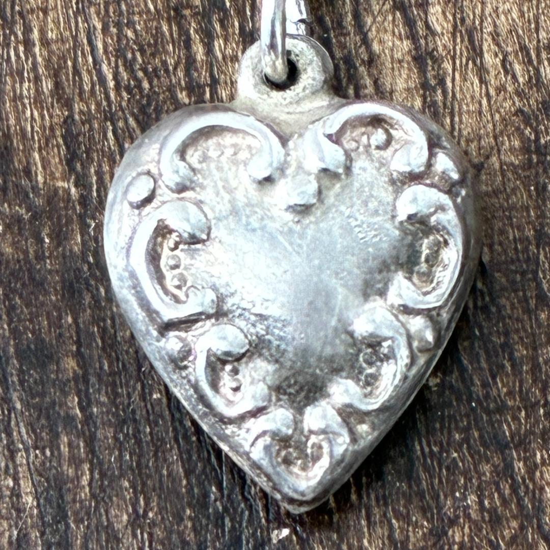 ●45cmチェーン　SWIRL 渦巻き シルバー ヴィンテージ