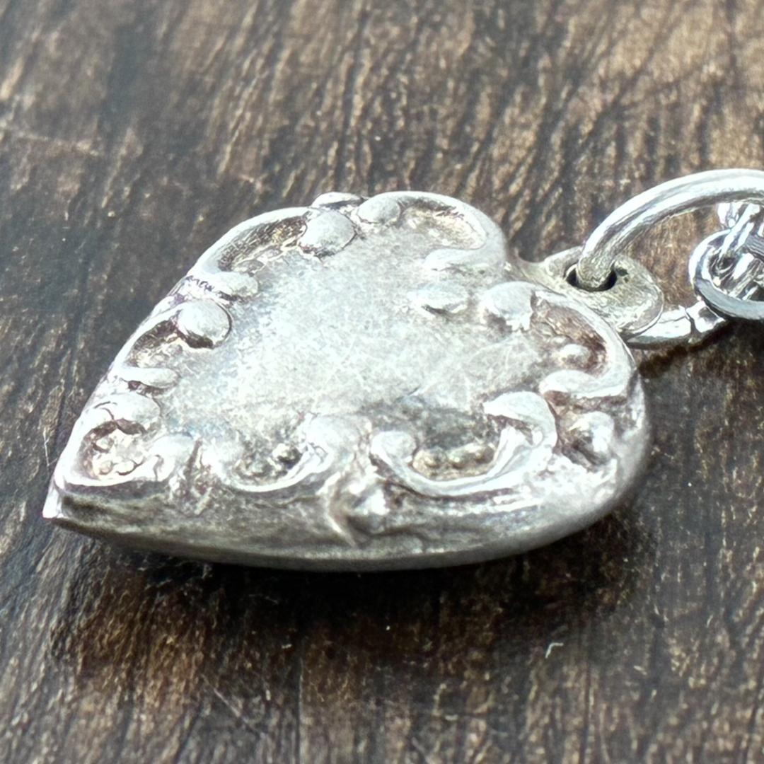 ●45cmチェーン　SWIRL 渦巻き シルバー ヴィンテージ