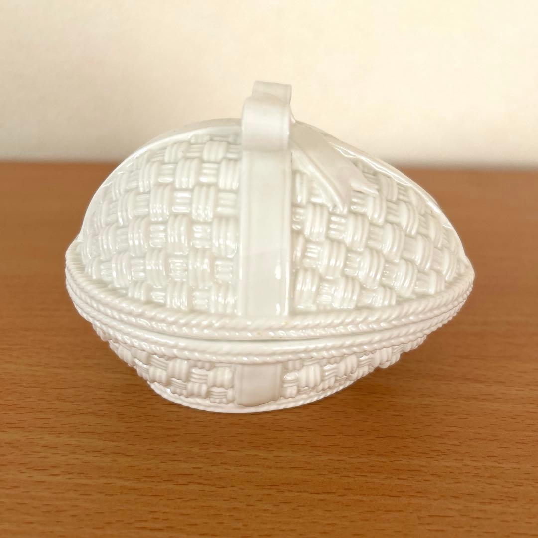 ティファニー 小物入れ　シビルコノリー Tiffany Weave 陶器