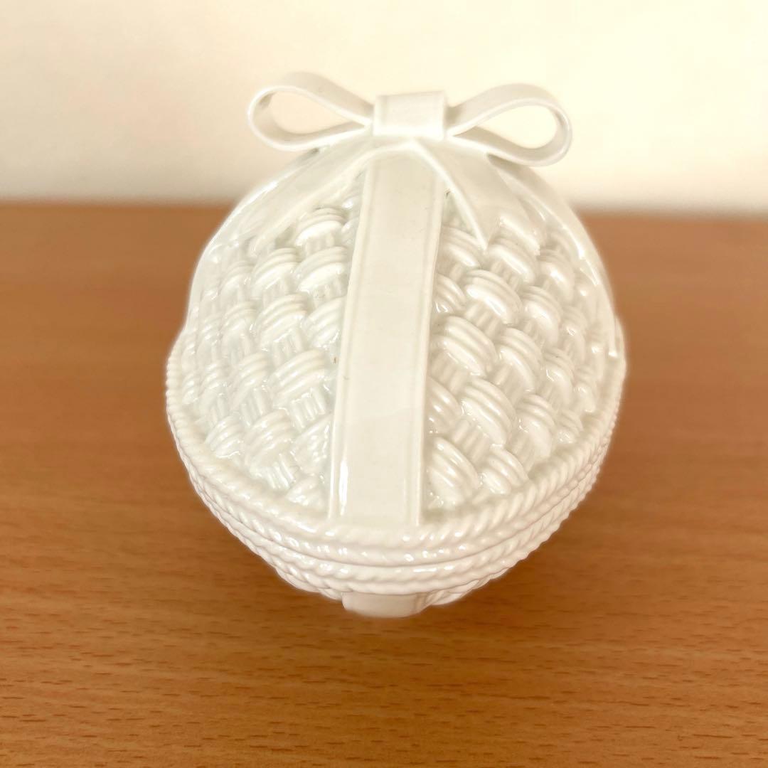 ティファニー 小物入れ　シビルコノリー Tiffany Weave 陶器