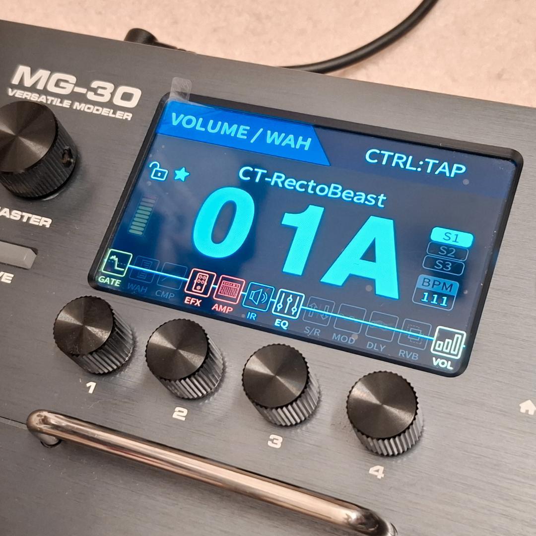 NUX MG-30 マルチエフェクター 多機能モデラー