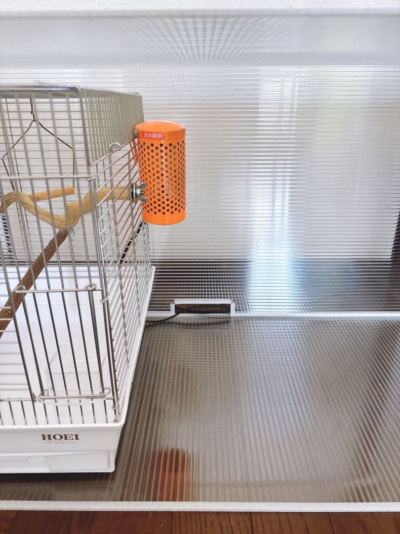 ちえこ！　鳥ケージ保温カバー！