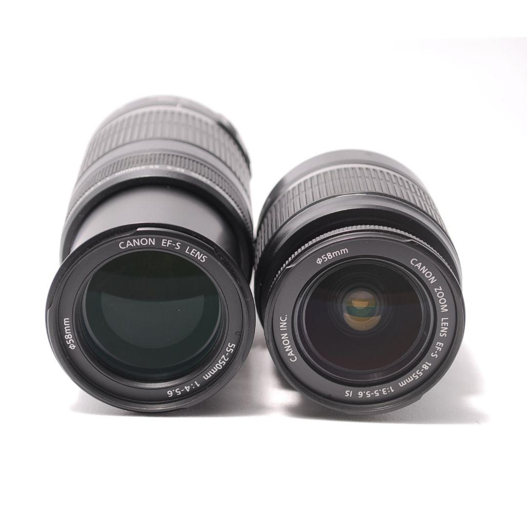 ❤即購入1000円OFF❤キャノン Canon Kiss X8i Wズームセット