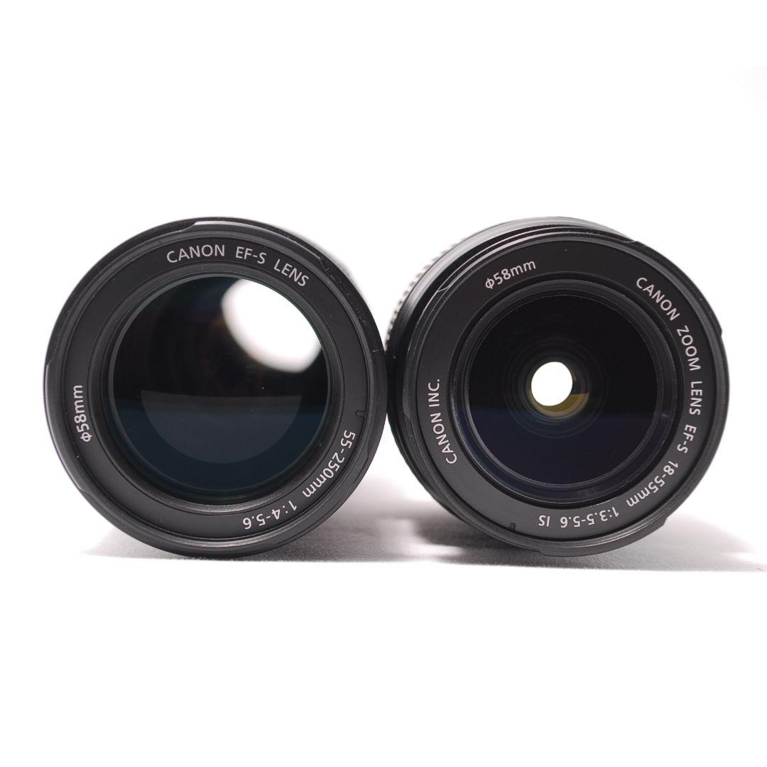 ❤即購入1000円OFF❤キャノン Canon Kiss X8i Wズームセット