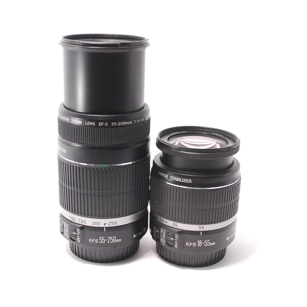 ❤即購入1000円OFF❤キャノン Canon Kiss X8i Wズームセット