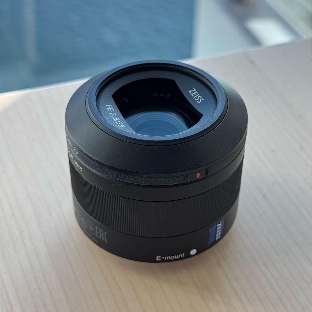 【美品】Sonnar zeiss FE 35mm F2.8 ZA レンズ