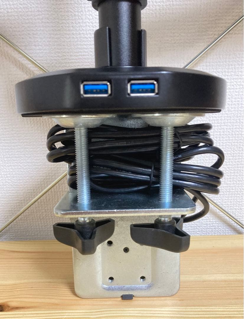 ☆ バウヒュッテ デュアルモニターアーム BMA-2GS-BK Bauhutte