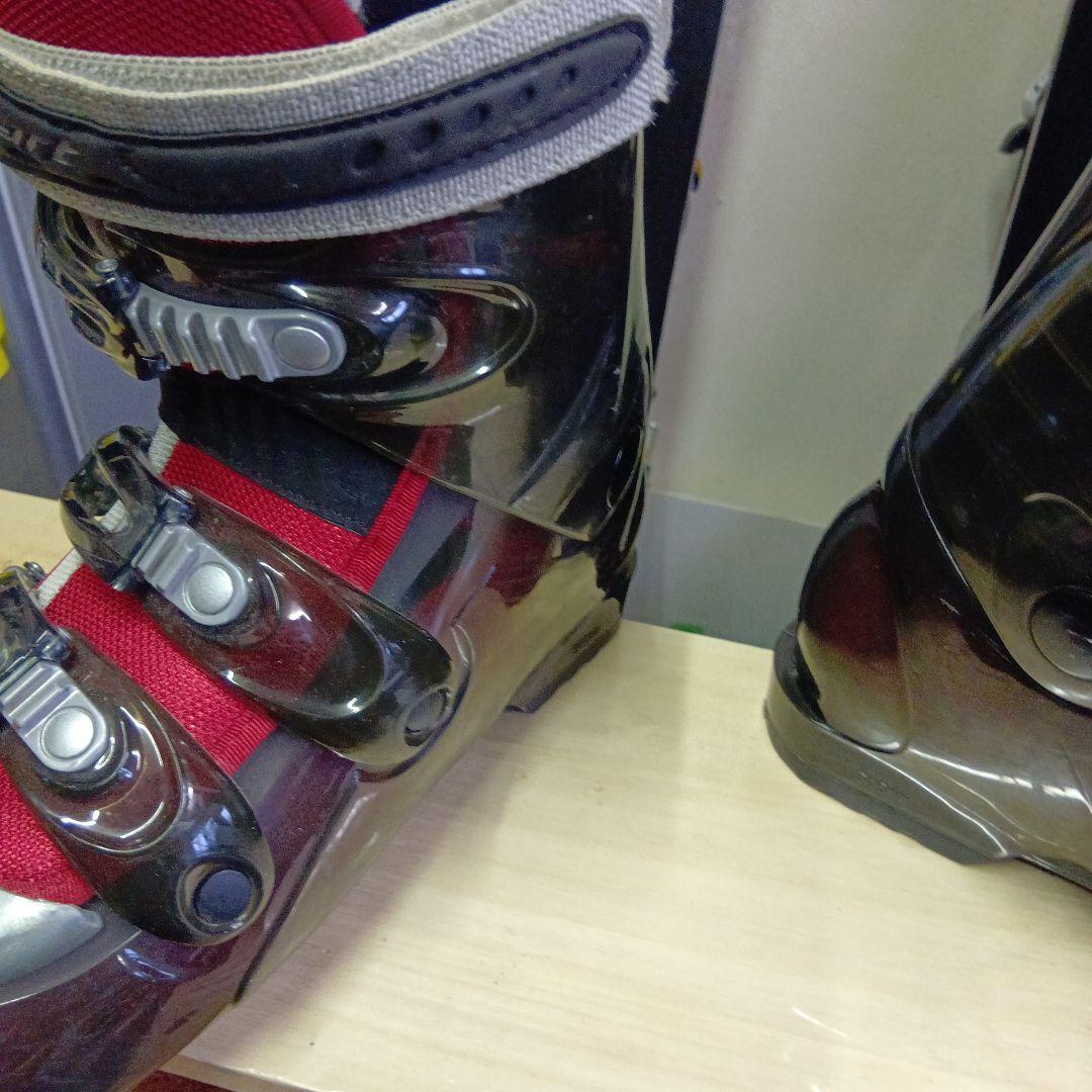 SALOMON 145cmスキーセット ブーツ&ストック&ケース 整備済