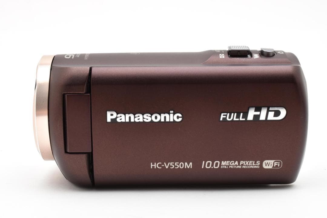 【美品】Panasonic ビデオカメラ HC-V550M　ブラウン　動作確認済