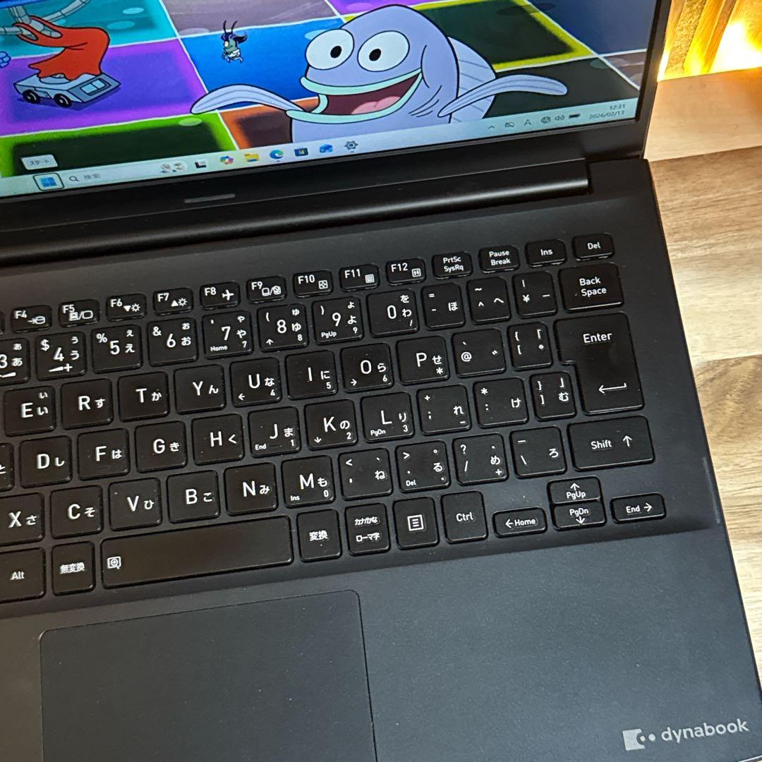 準美品‼️Dynabook SJ73☘️第12世代☘️メモリ8GB☘️人気ノートパソコン