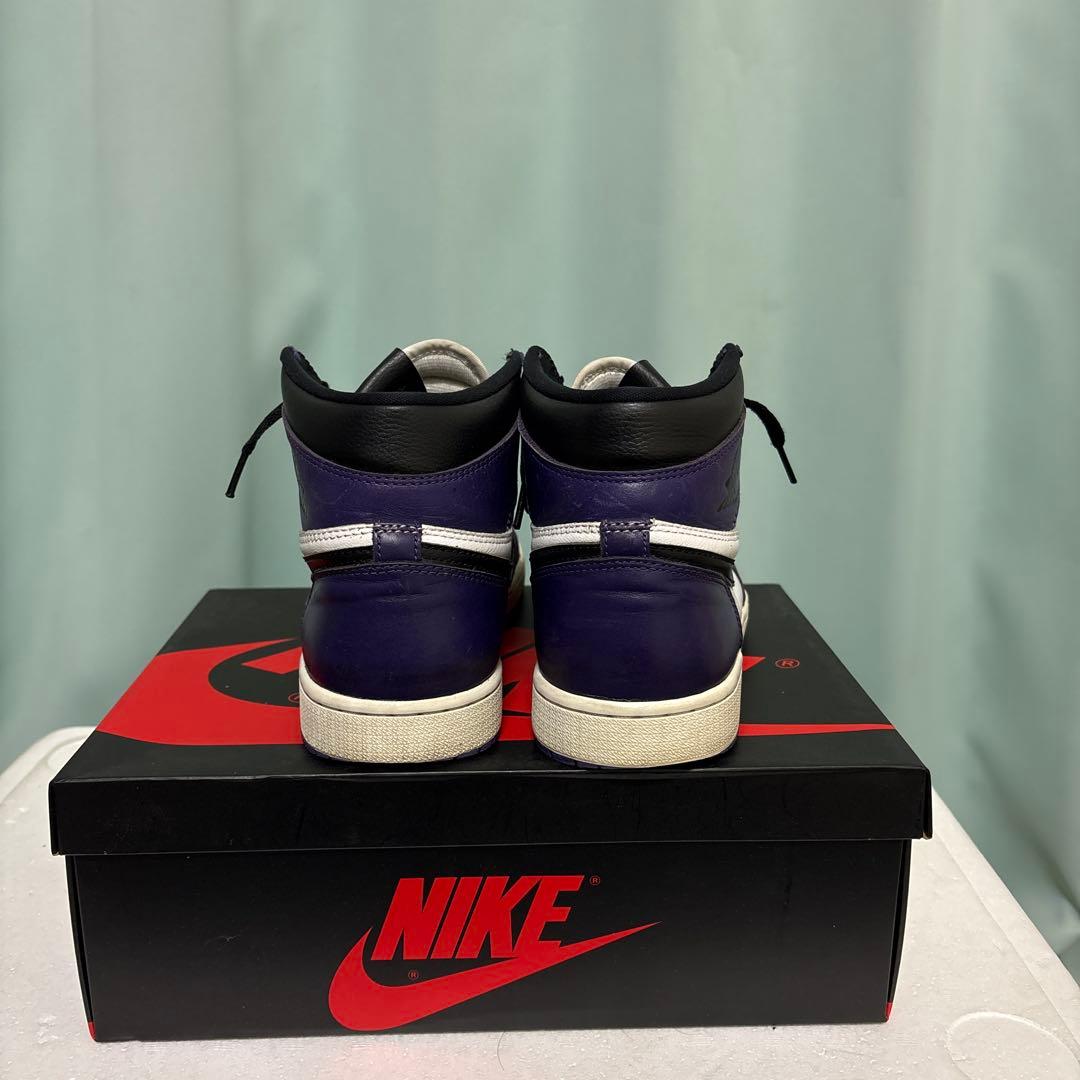 引退品 Air Jordan 1 High OG コートパープル 27