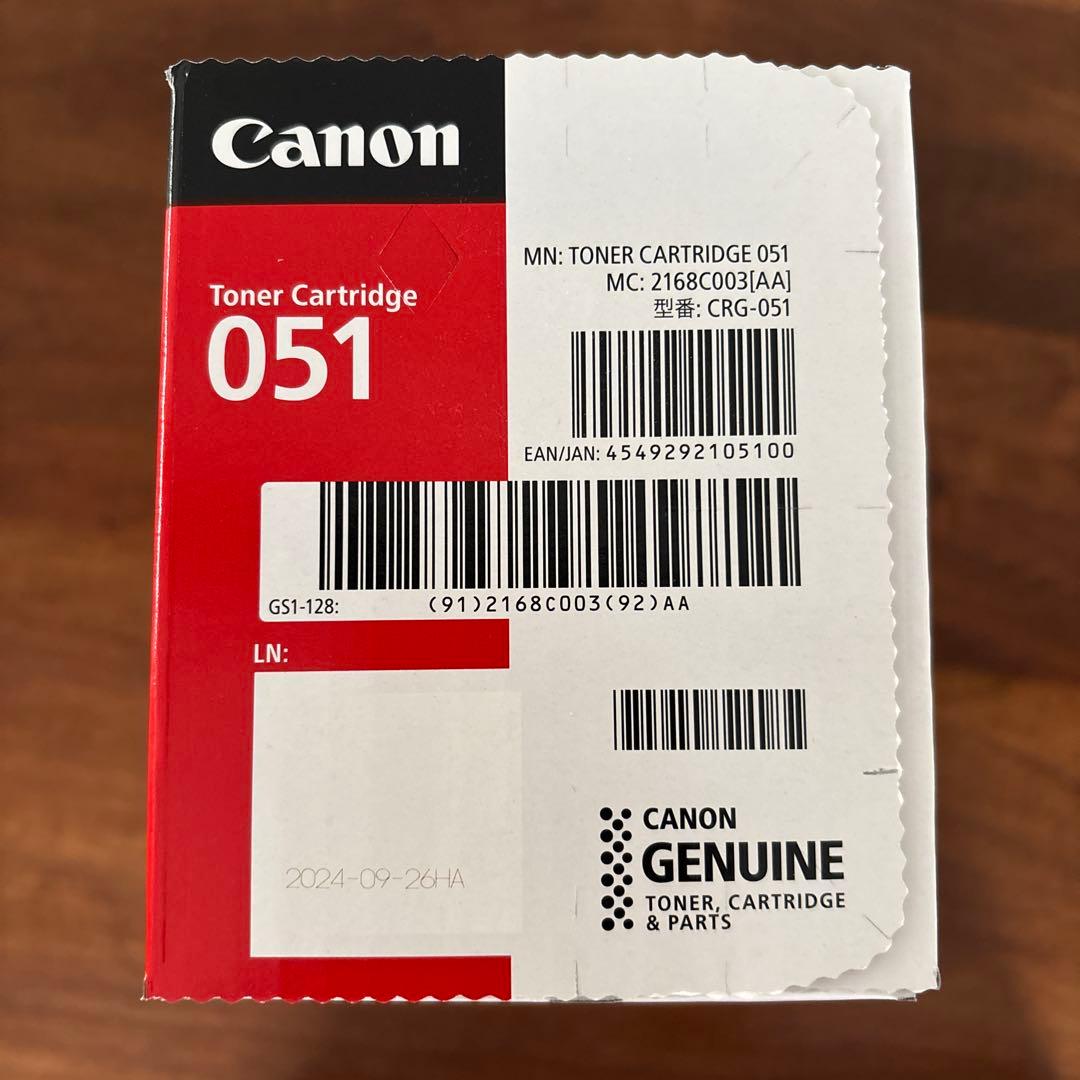 CANON CRG-051 トナーカートリッジ051 純正 2本セット
