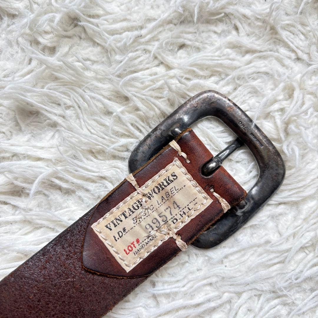 小物 Vintage Works DH5636 Leather belt 5Hole