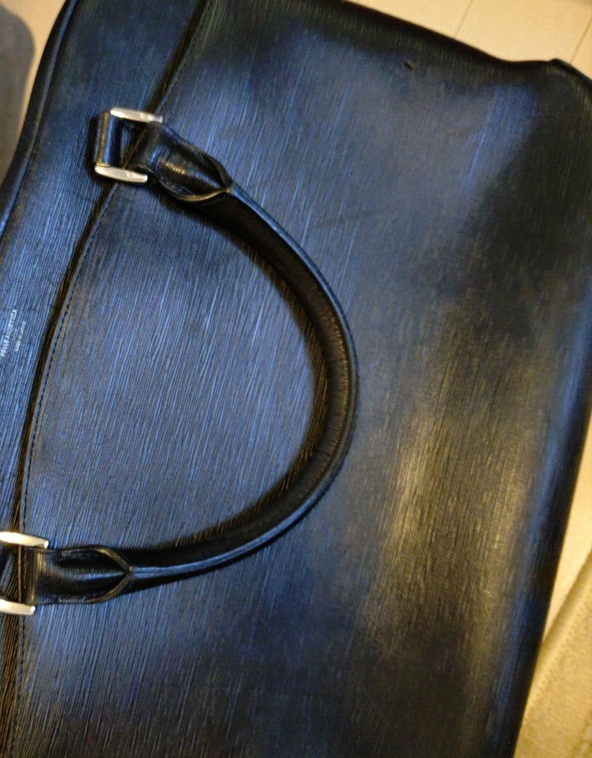 最終値下げ☆PELLE MORBIDA 黒 レザービジネスバッグ