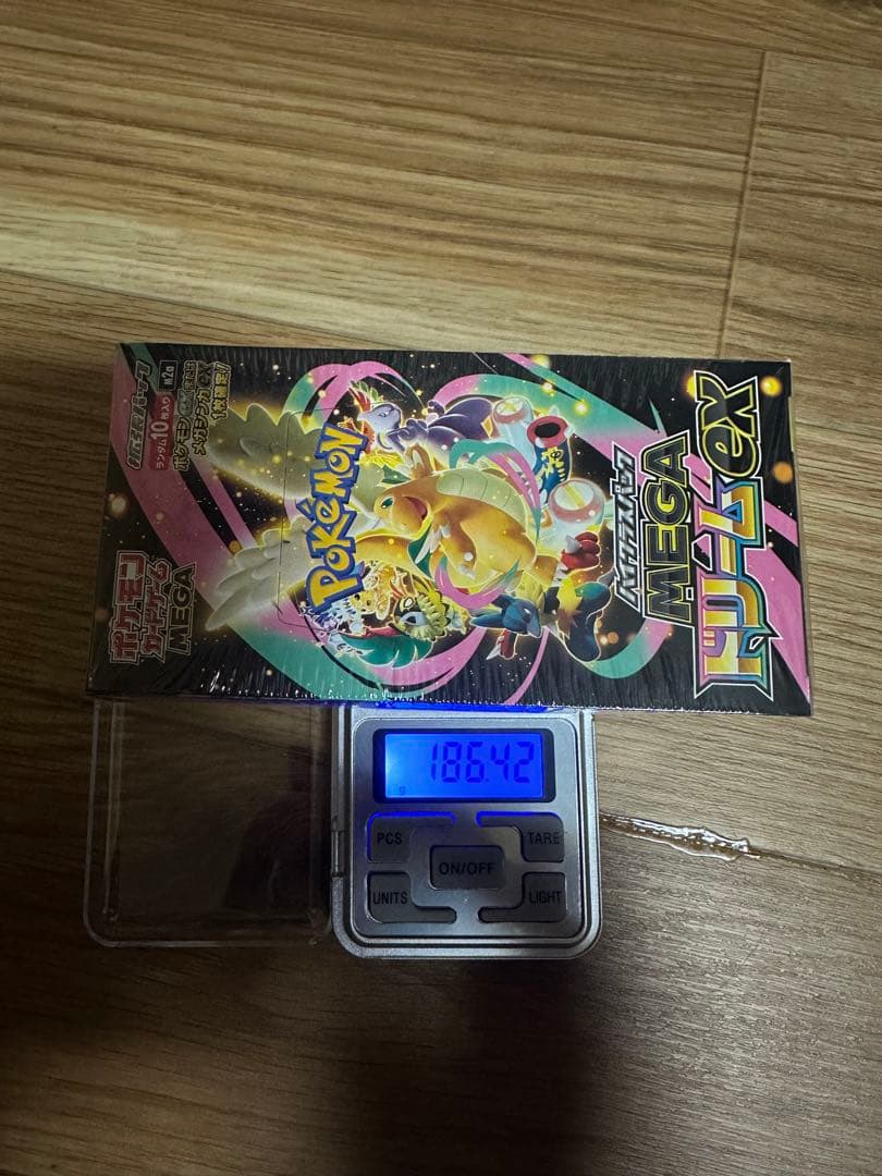 高重量BOX　MEGAドリームex　シュリンク付き　1BOX