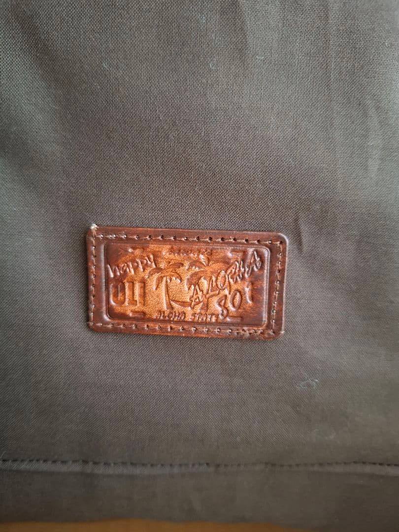 特別価格!　ハワイアンキルト　バッグ　ワーゲンバス　2WAY ファスナー