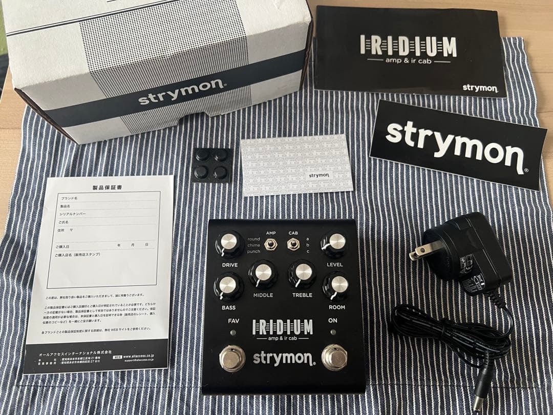 strymon IRIDIUM amp & ir cab アンプシュミレーター