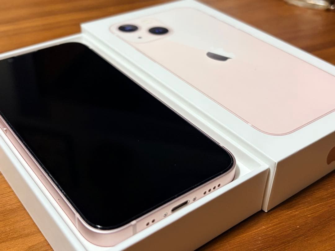 iPhone13mini ピンク 128GB SIMフリー バッテリー86%