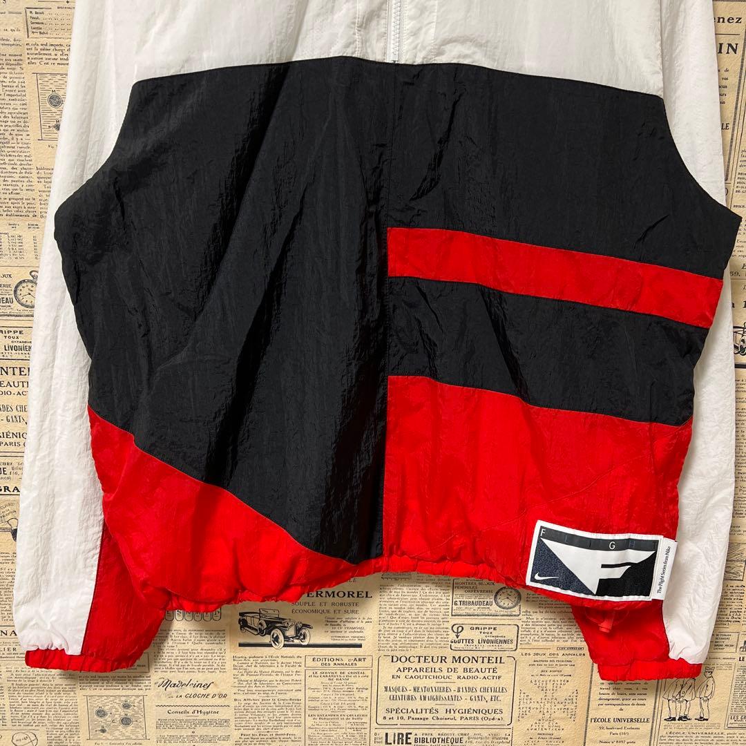 美品　NIKE FLIGHT ナイロンセットアップ　ハーフジップ　XL