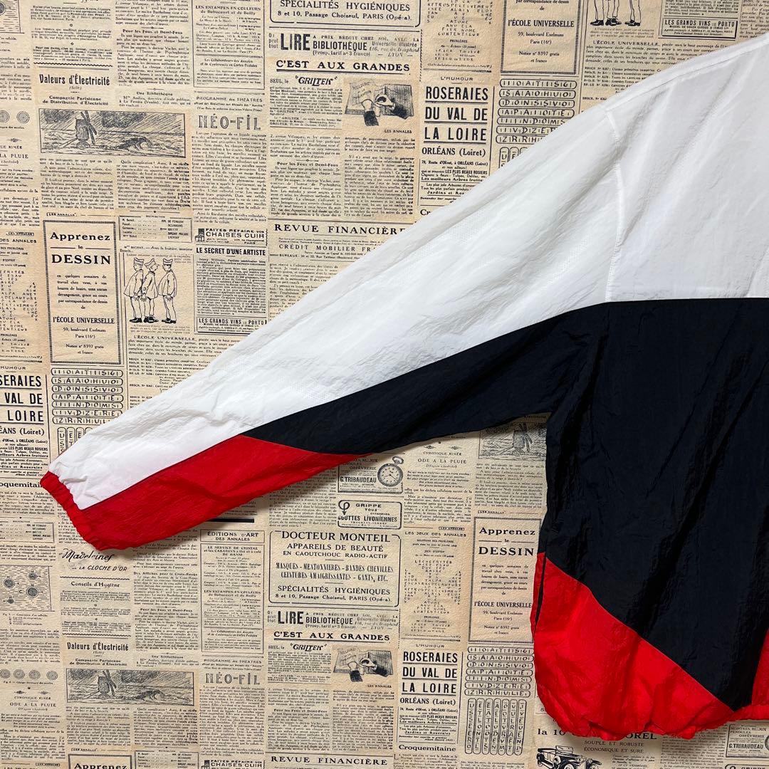 美品　NIKE FLIGHT ナイロンセットアップ　ハーフジップ　XL