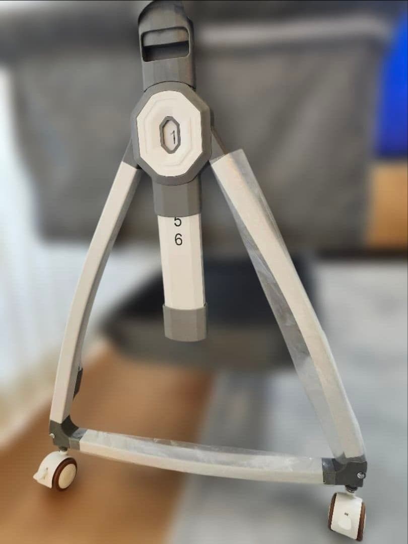 【☆美品☆】ベビーベッド　添い寝、ゆりかご、高さ調整可能