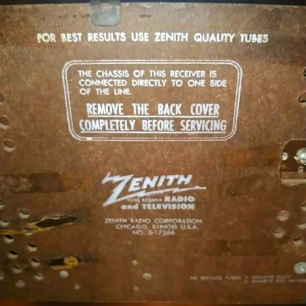 ★ZENITH★ヴィンテージ真空管ラジオ＜モデル　R723＞◆稼働品◆