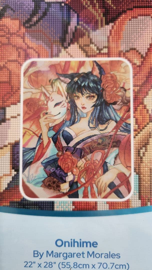 ゆ*ん様 DACダイヤモンドアートキット 「Onihime」