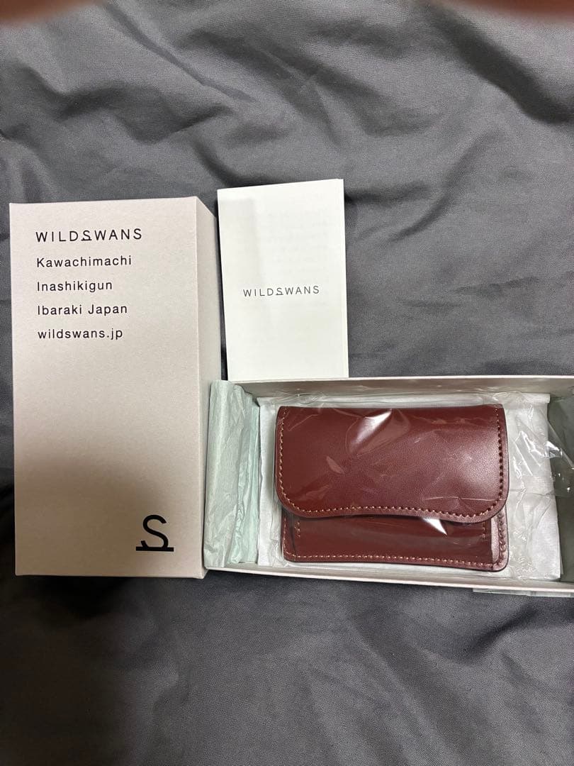 【新品・未使用】ワイルドスワンズ　タング　ロイドヴァッシュ　ルージュ