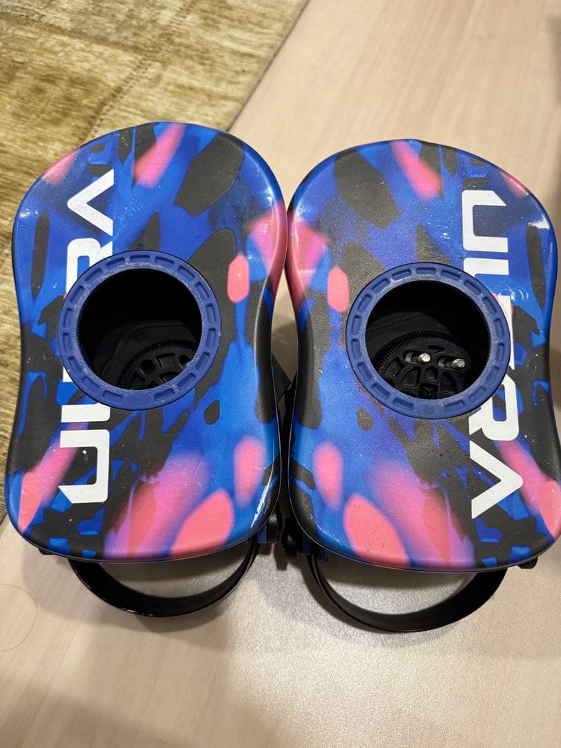 ユニオンULTRA スノーボードビンディング 青