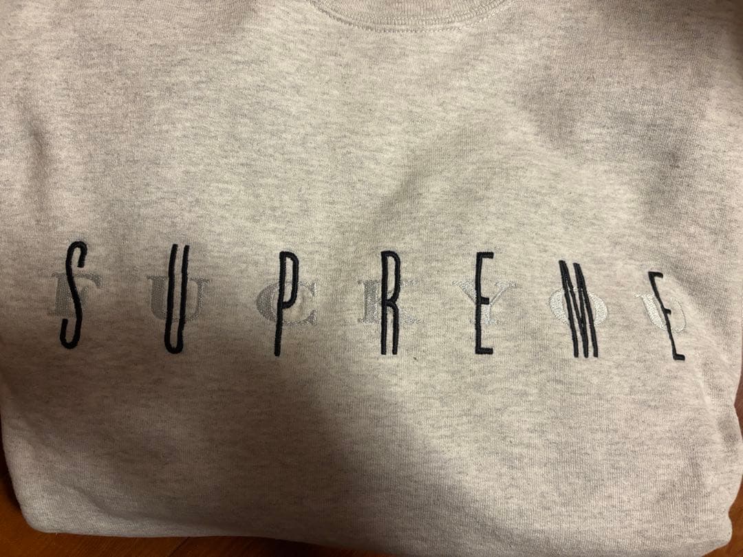 Supreme グレー スウェット　XL