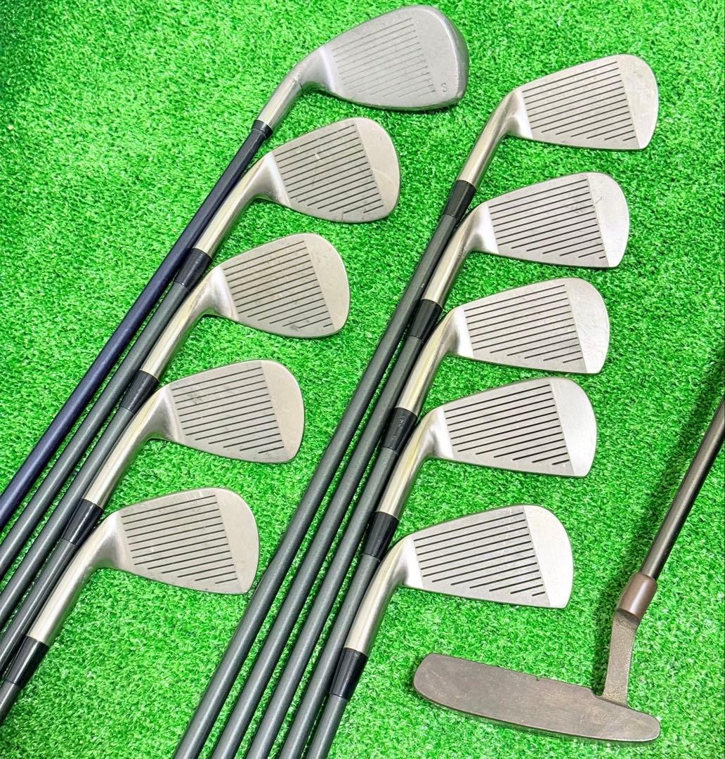 ミズノ Notus 統一 初心者 メンズ ゴルフクラブセット フルセット 一式