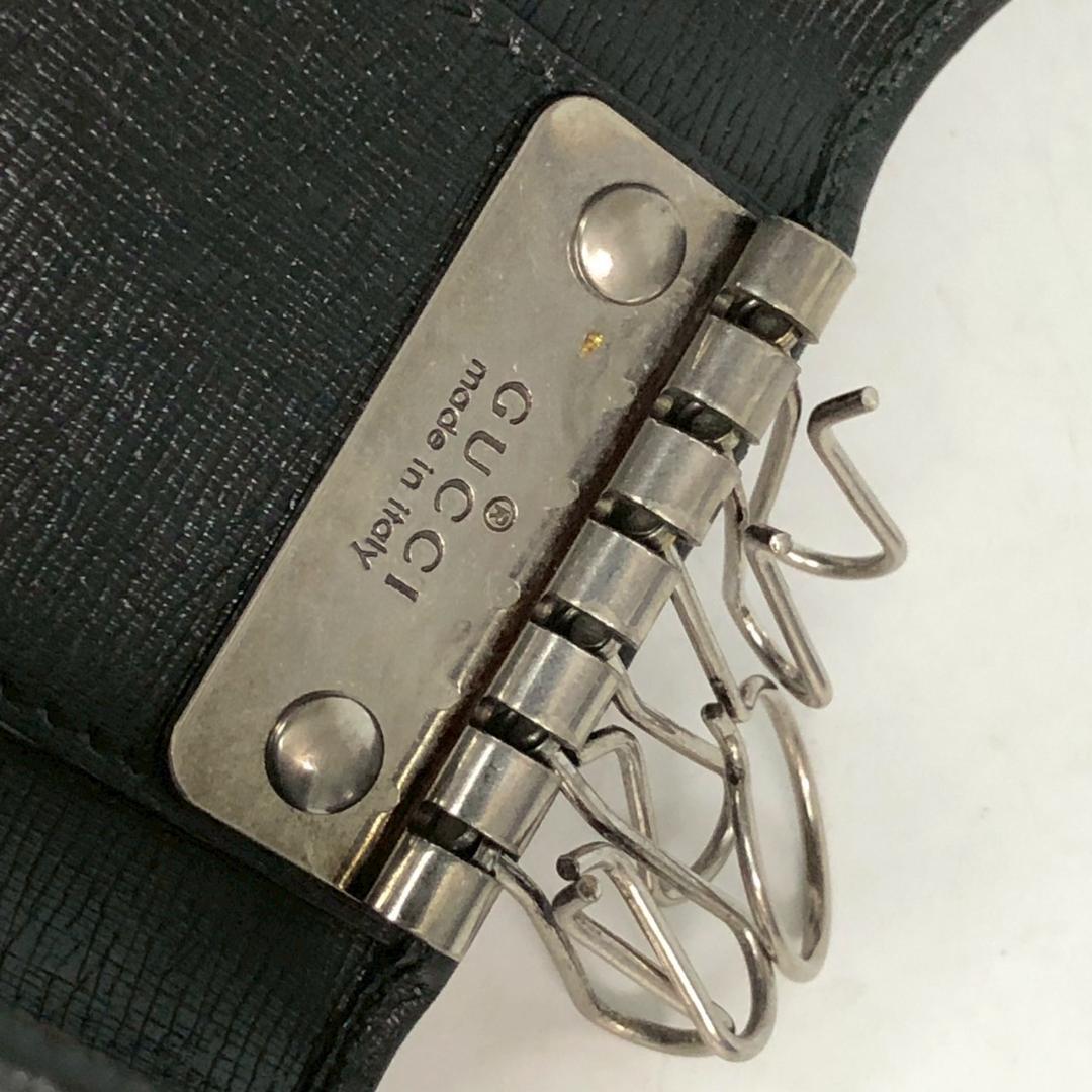 GUCCI グッチ GGキャンバス キーケース ブラック レディース ブランド