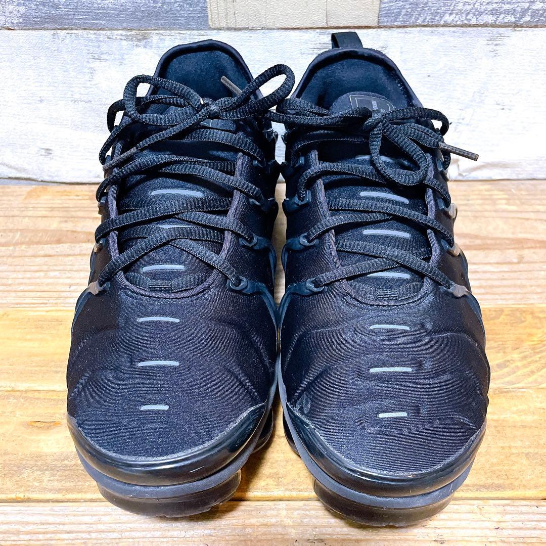 良品 ナイキ エア ヴェイパーマックス プラス \"トリプルブラック 27cm