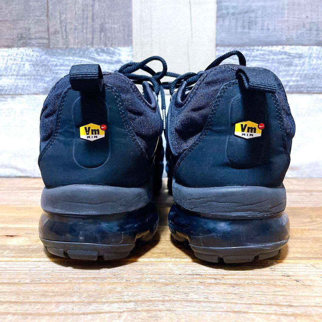 良品 ナイキ エア ヴェイパーマックス プラス \"トリプルブラック 27cm