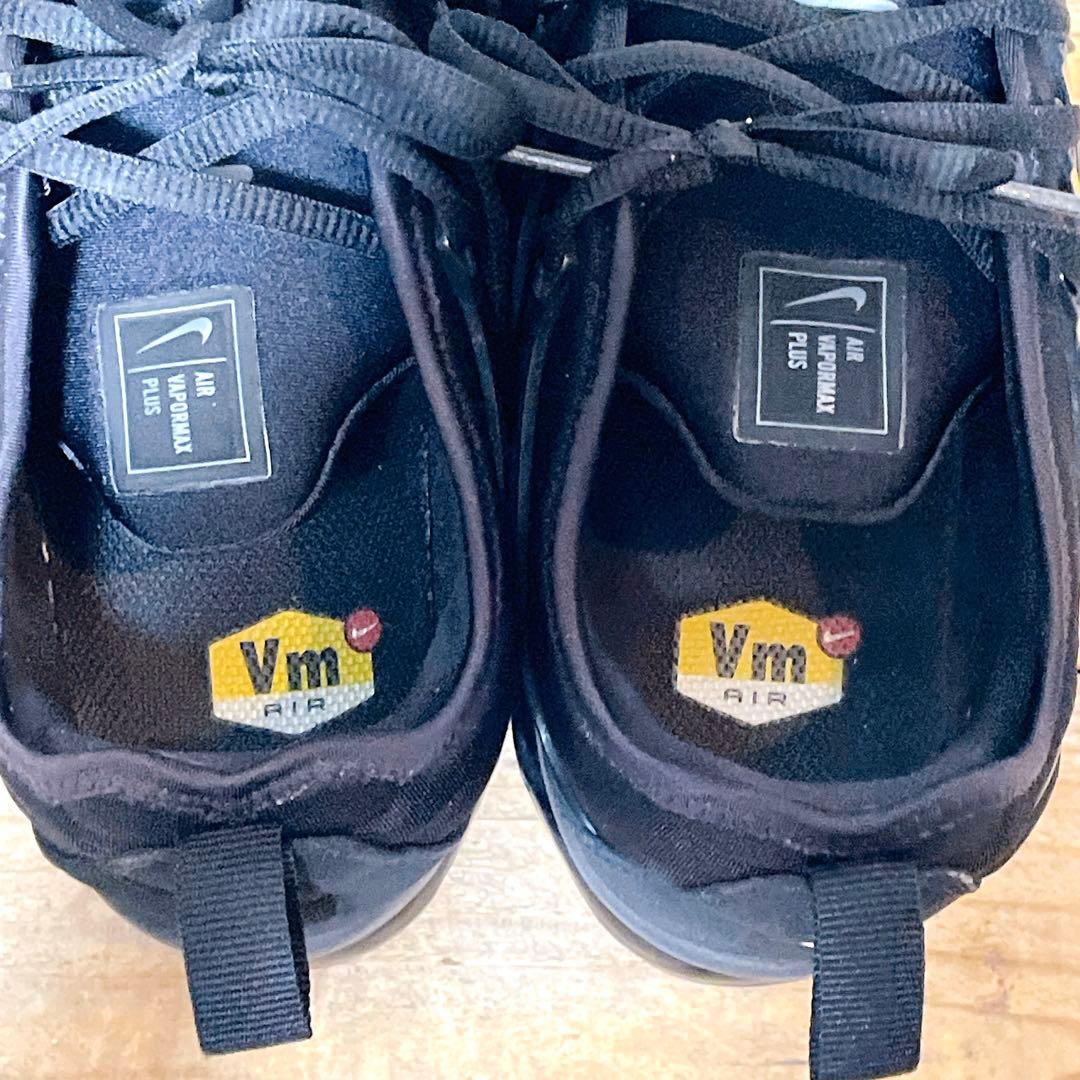 良品 ナイキ エア ヴェイパーマックス プラス \"トリプルブラック 27cm