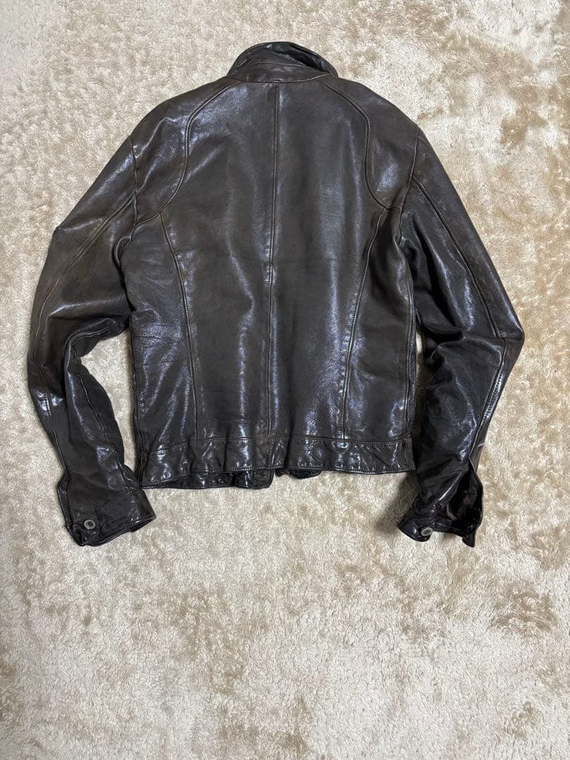 サンタクローチェレザーライダースジャケット