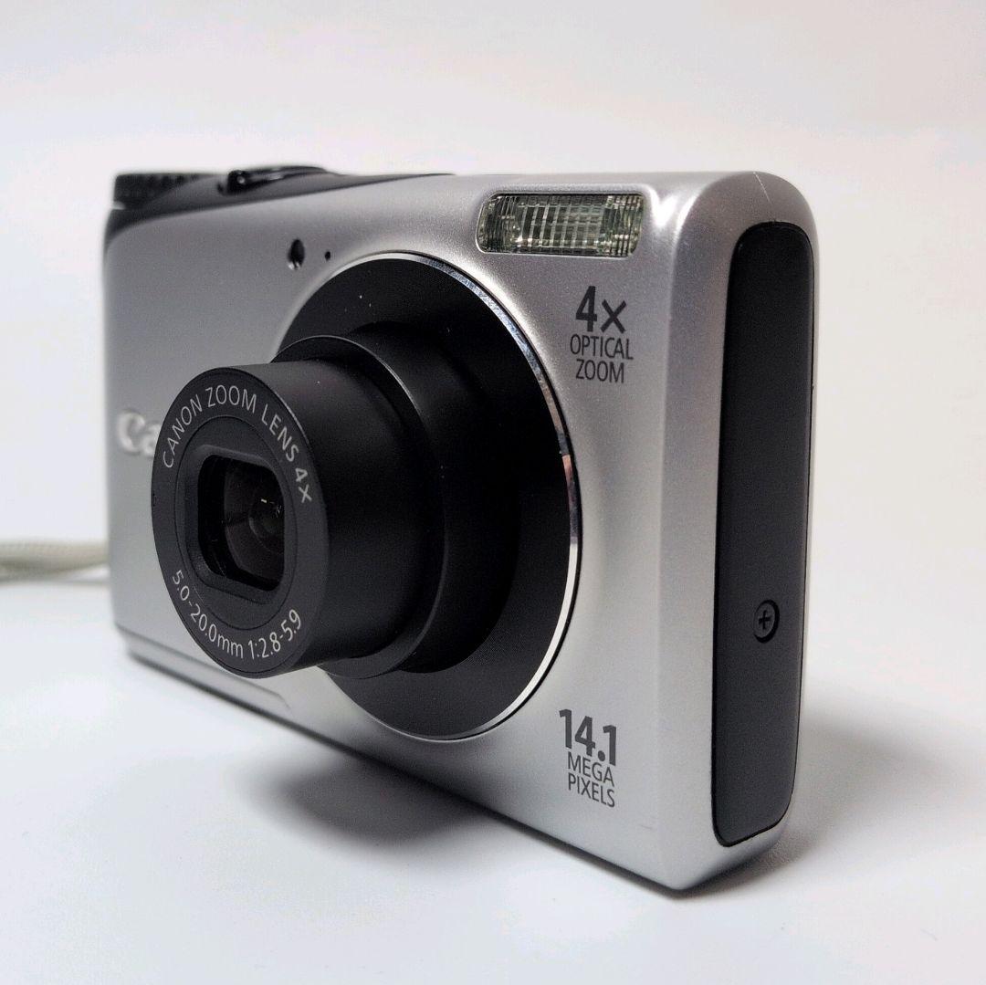 【極美品】Canon PowerShot A2200 シルバー PSA2200