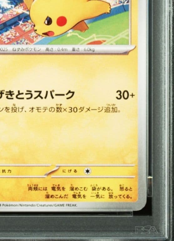 PSA10 連番ピカチュウ プロモ げきとうスパーク 120 197 ⑪