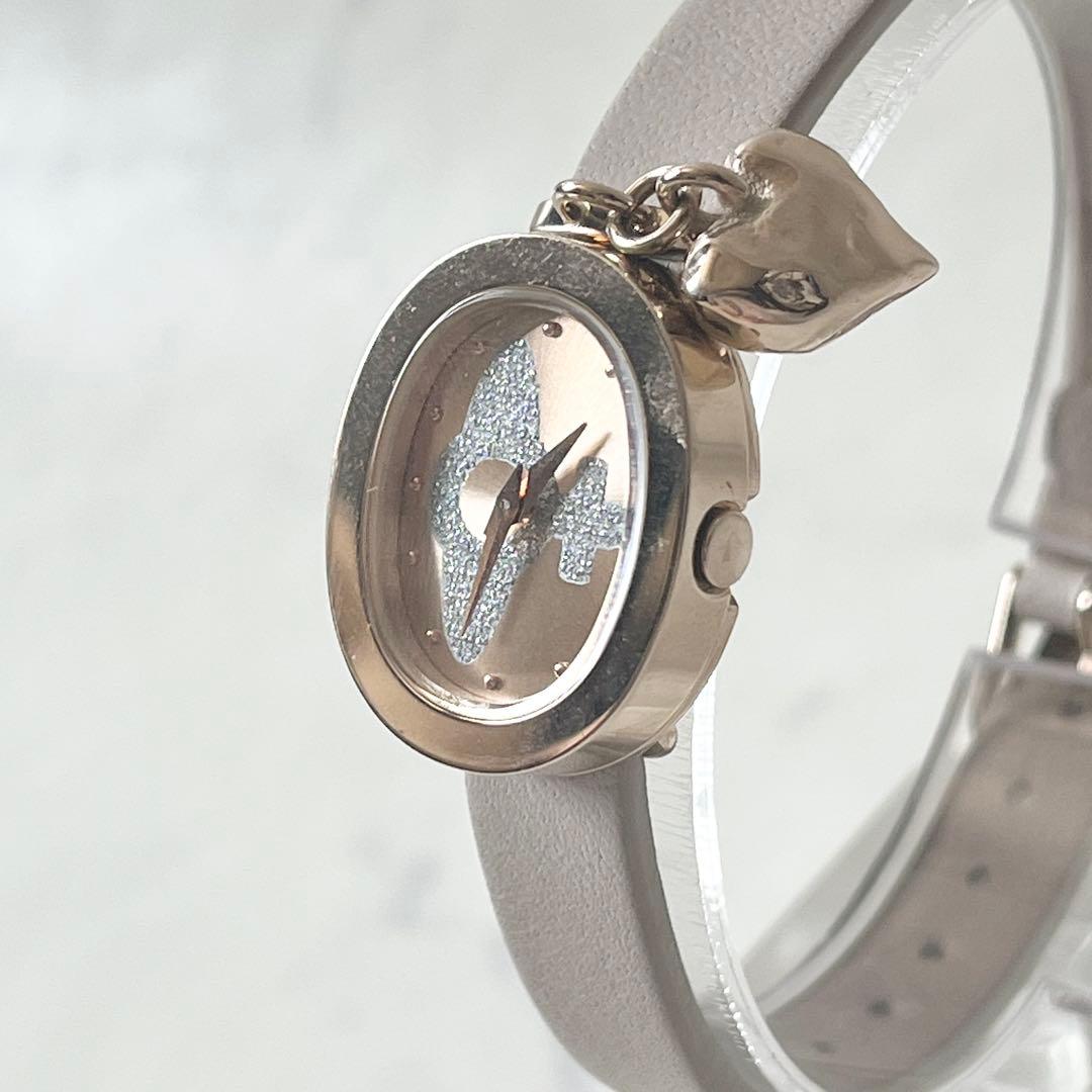 【稼働品】ヴィヴィアンウエストウッド 腕時計 オーバルダブルストラップ