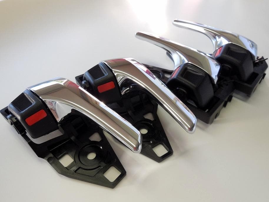 30系プリウス 40系プリウスα　純正 メッキインナードアハンドル 1台分セット