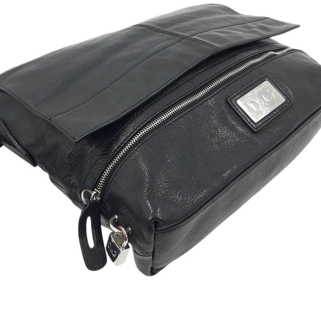 ドルチェアンドガッパーナ　D&G ショルダーバッグ　メッセンジャー　ブラック