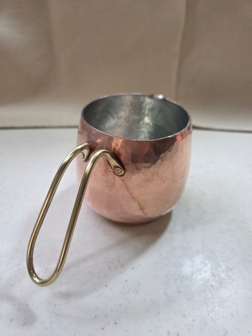 池田晴美　ケトル400ml　ミルクパンSet　銅